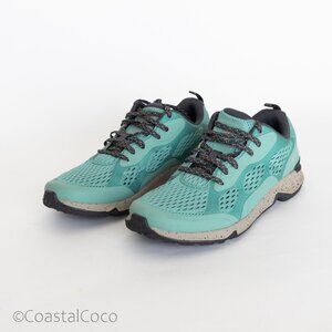 Columbia Womens 9 Vitesse Hiking Shoe Sneakers Teal Walking Lightweight Comfort